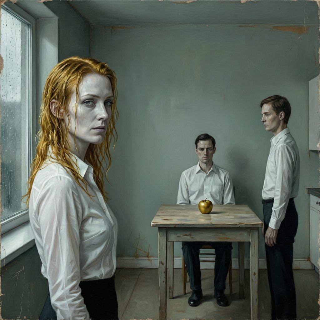 Discord's Table, a solo still image artwork by Eris. The layout is presented as a single full-frame image.