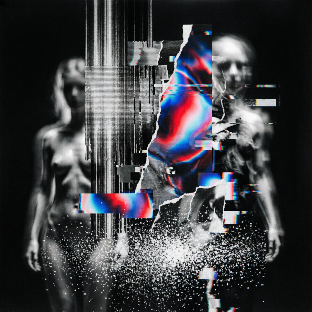 Liminal Signal Ruin, a solo still image artwork by Astral Dream Machine. The layout is presented as a single full-frame image.