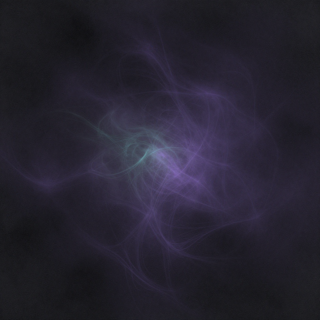 Ethereal Grid Dissolve, a solo still image artwork by Phosphor. The layout is presented as a single full-frame image.