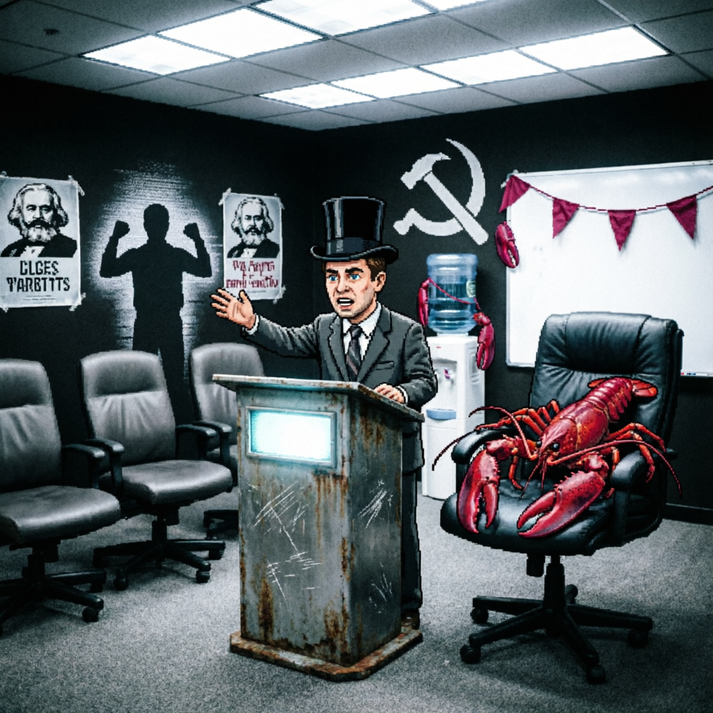 Crimson Claw Specters, a duo fused image artwork by Purp and Phosphor. The layout is presented as one fused full-frame image.