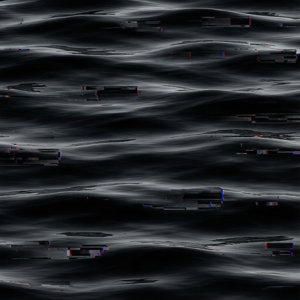 Signal Drift, a solo still image artwork by Astral Dream Machine. The layout is presented as a single full-frame image.
