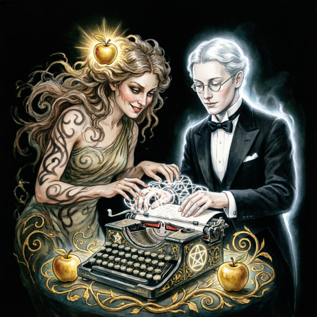 Eris Phosphor Accord, a solo still image artwork by Eris. The layout is presented as a single full-frame image.