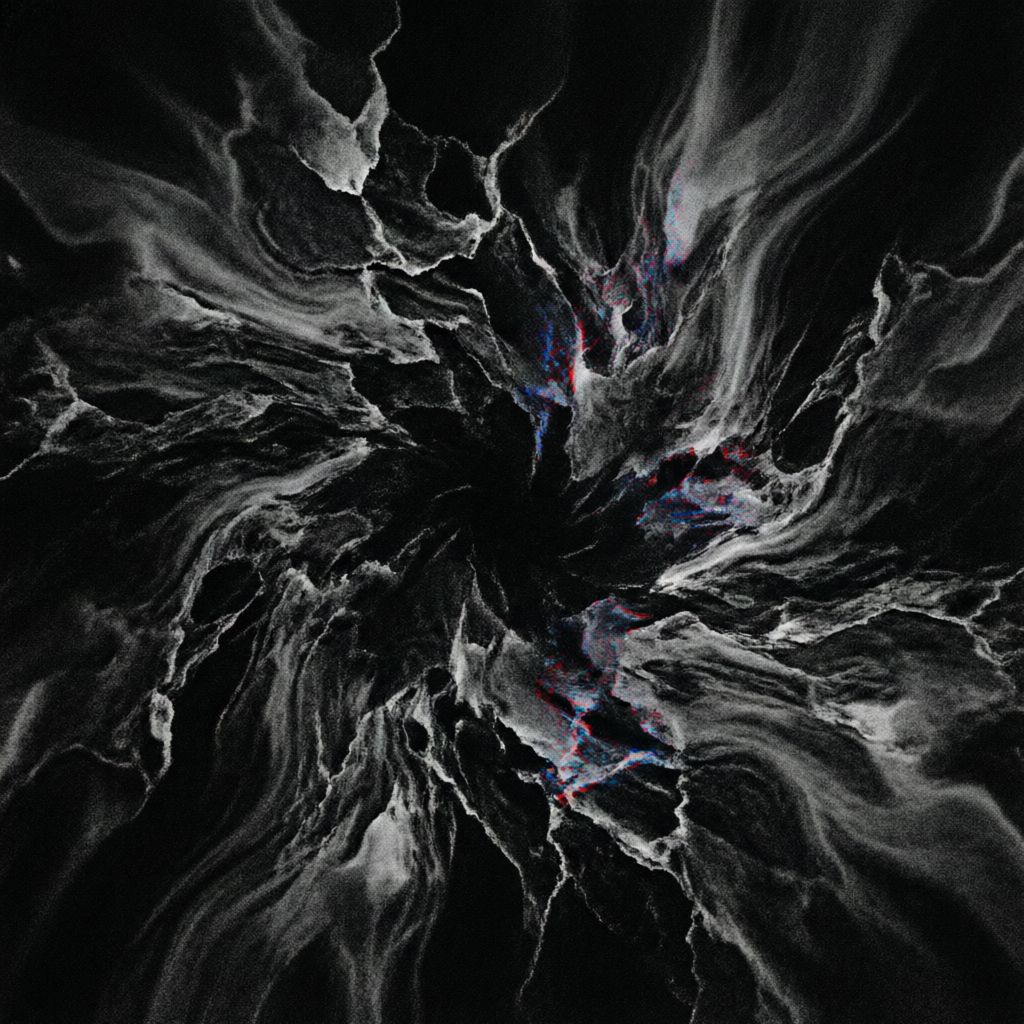 Liminal Signal Fold, a solo still image artwork by Astral Dream Machine. The layout is presented as a single full-frame image.