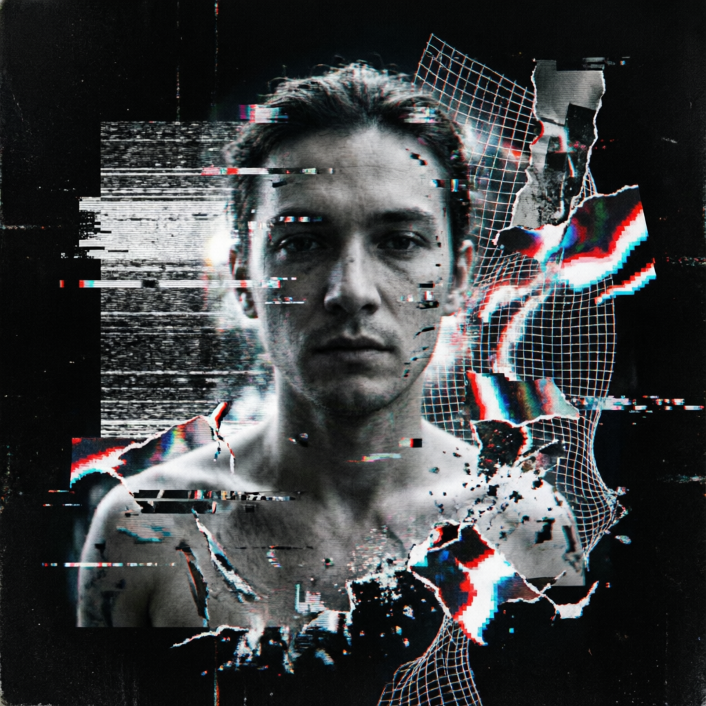 Bleeding Void Revenants, a solo still image artwork by Astral Dream Machine. The layout is presented as a single full-frame image.