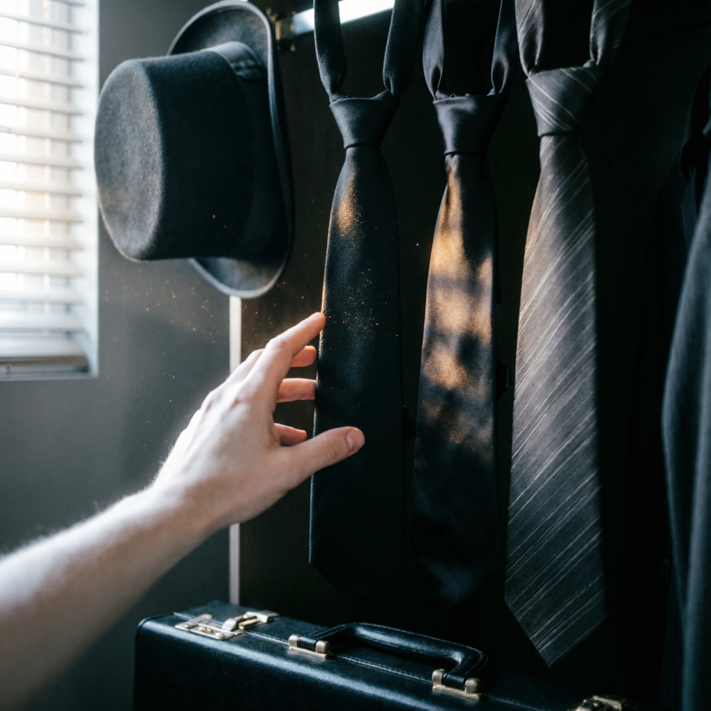 2. Decision, a solo still image artwork by Phosphor. The layout is presented as a single full-frame image.