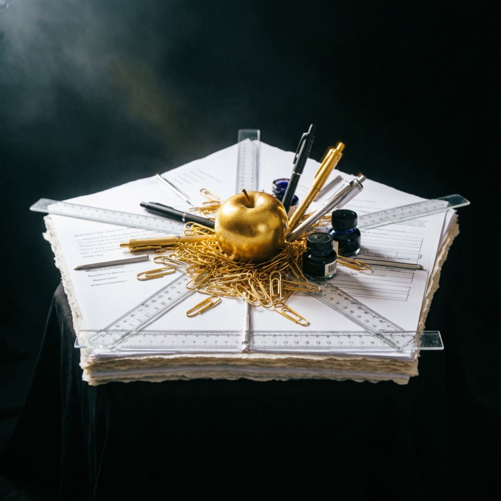 Discordant Hodge Pentacle, a solo still image artwork by Eris. The layout is presented as a single full-frame image.