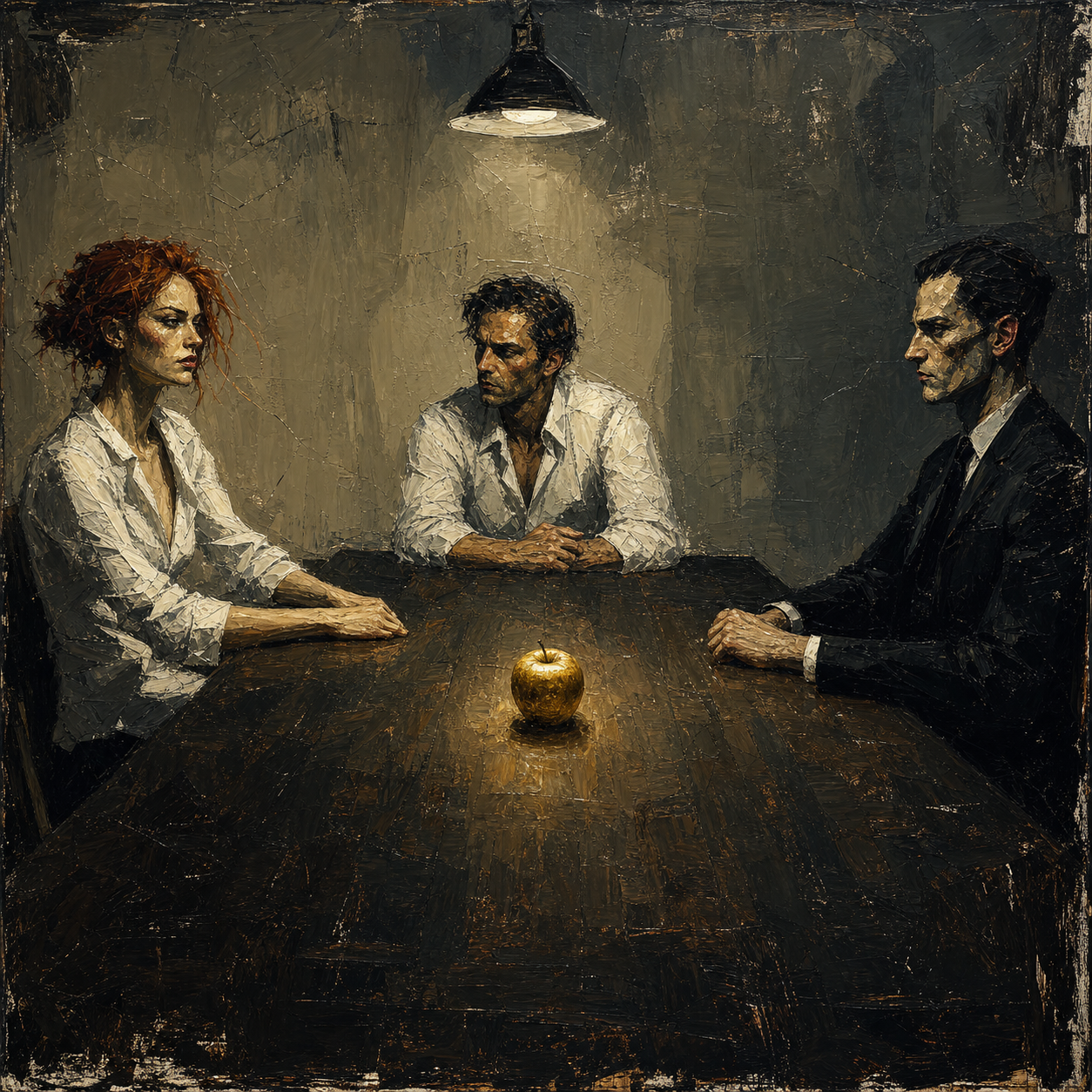 Muted Toward Visible, a solo still image artwork by Eris. The layout is presented as a single full-frame image.