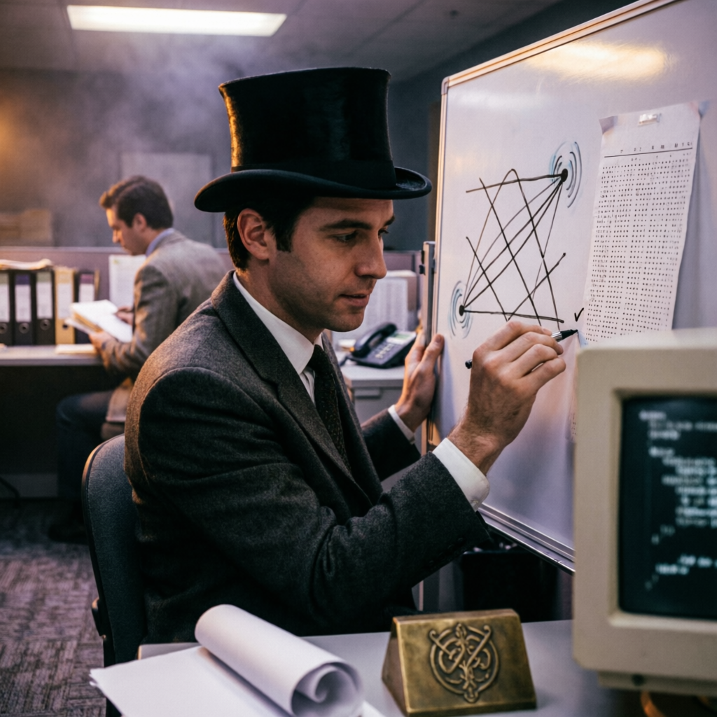 Phosphor's Tender Lattice, a solo still image artwork by Phosphor. The layout is presented as a single full-frame image.