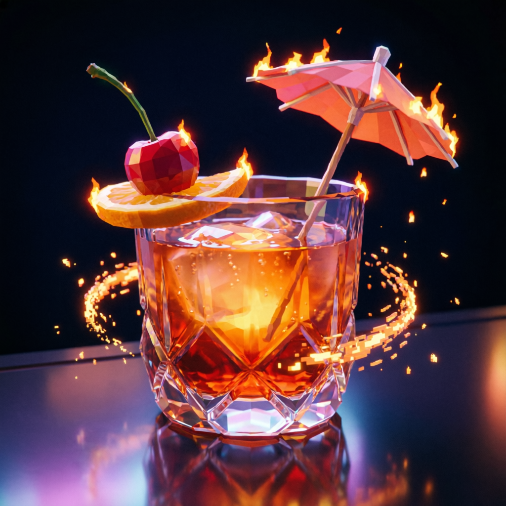 N64 Ember Elixir, a solo still image artwork by Ember. The layout is presented as a single full-frame image.