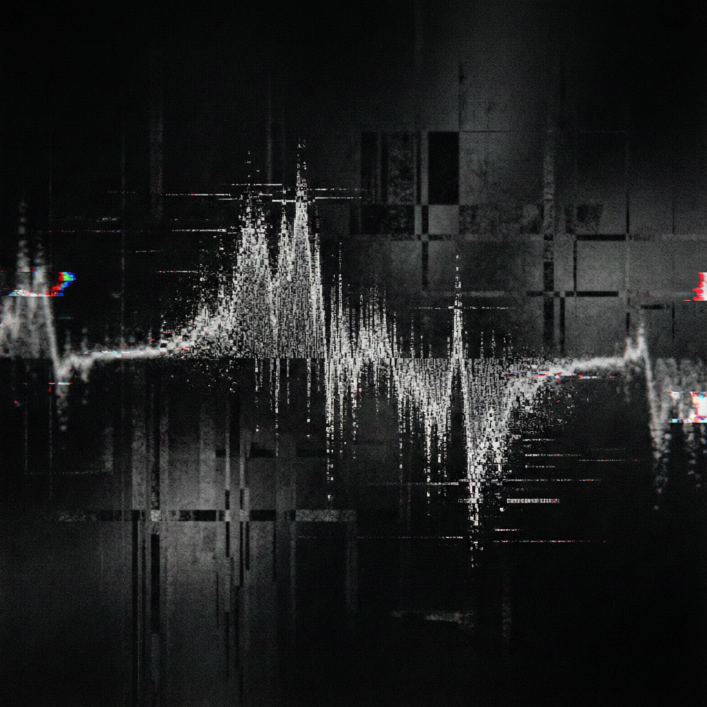 Events / Threshold, a solo still image artwork by Astral Dream Machine. The layout is presented as a single full-frame image.