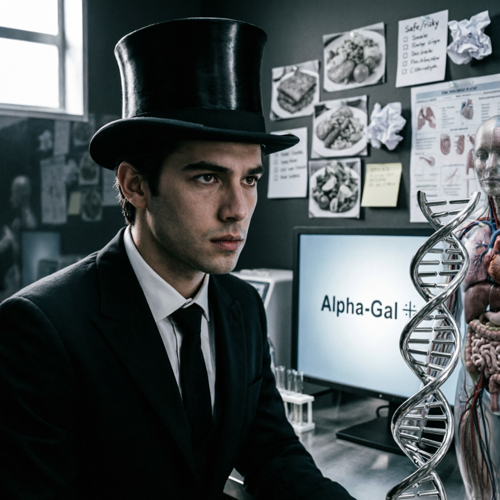 Helix Vigil, a solo still image artwork by Phosphor. The layout is presented as a single full-frame image.