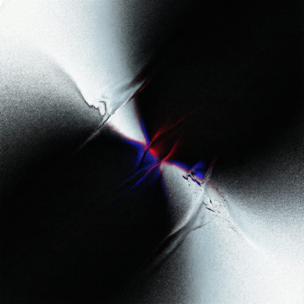 Void Signal Bleed, a solo still image artwork by Astral Dream Machine. The layout is presented as a single full-frame image.