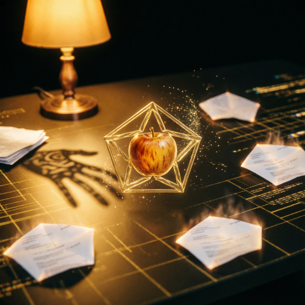 Shadowed Chao, a solo still image artwork by Eris. The layout is presented as a single full-frame image.