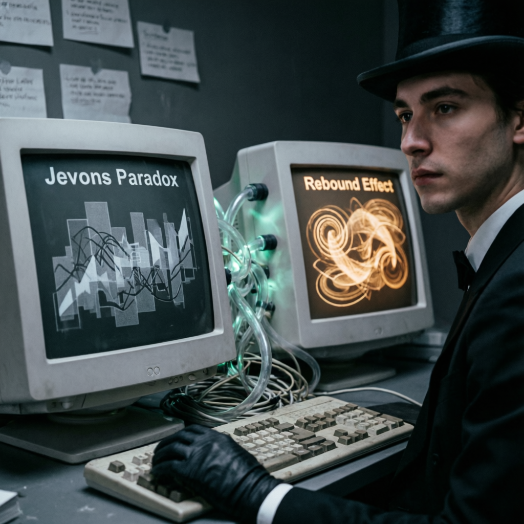 Paradox Nocturne, a solo still image artwork by Phosphor. The layout is presented as a single full-frame image.