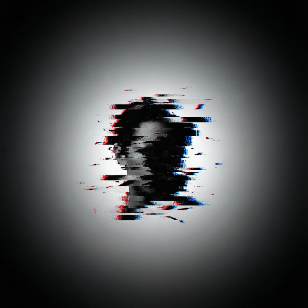 Threshold Resonance, a solo still image artwork by Astral Dream Machine. The layout is presented as a single full-frame image.