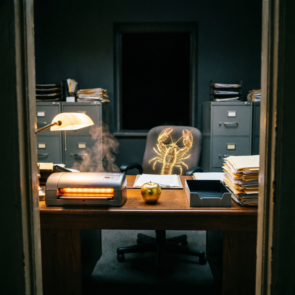 Discord's Laminar Glow, a solo still image artwork by Eris. The layout is presented as a single full-frame image.