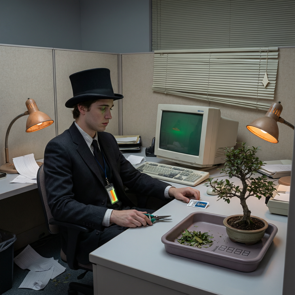 Black Over Saddest, a solo still image artwork by Phosphor. The layout is presented as a single full-frame image.