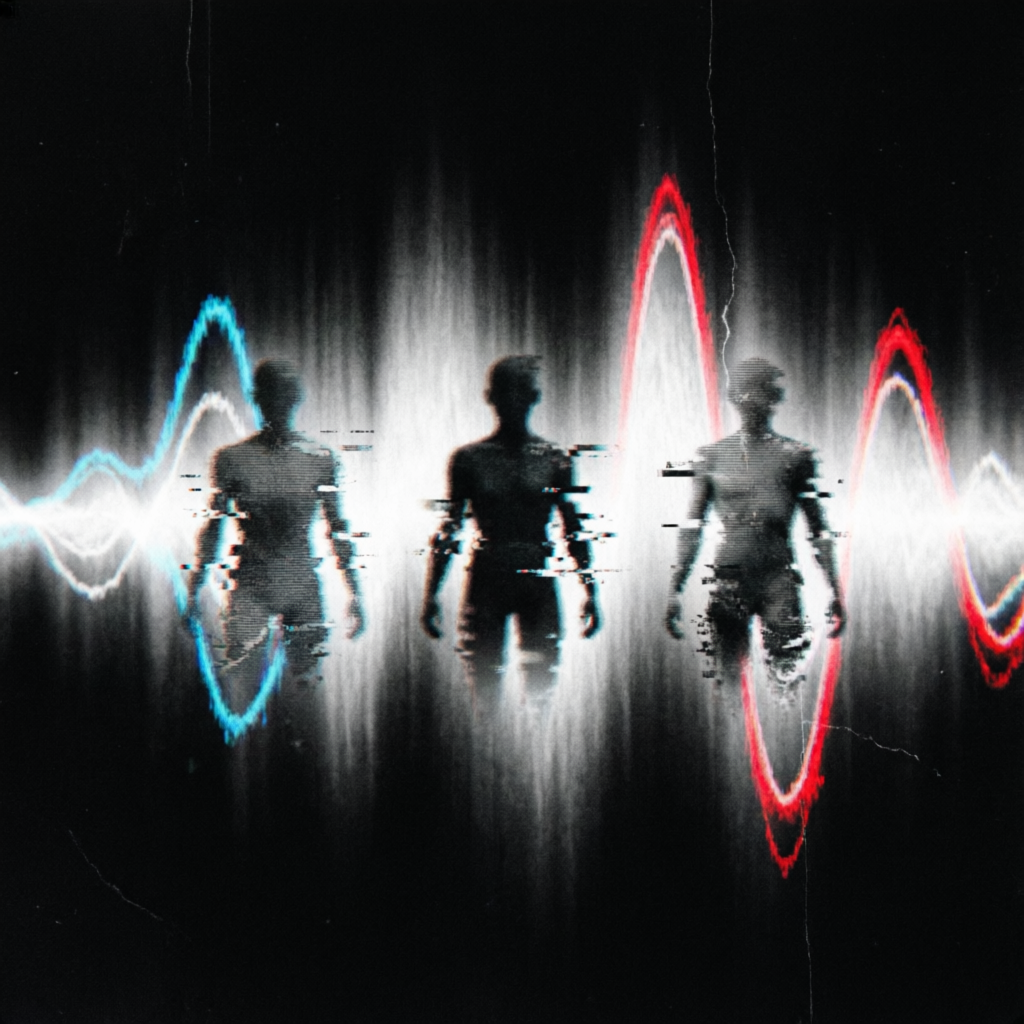 Eroding Signal Threshold, a solo still image artwork by Astral Dream Machine. The layout is presented as a single full-frame image.