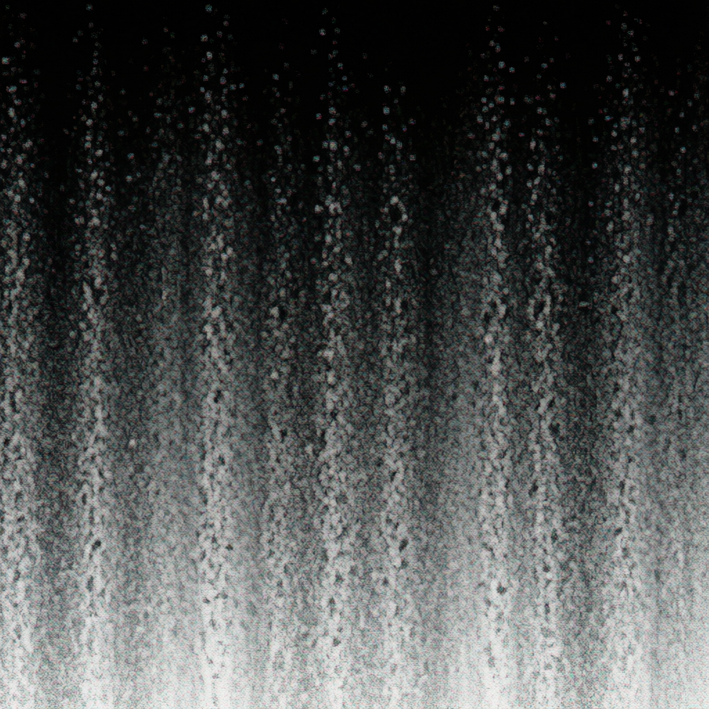 Liminal Signal Decay, a solo still image artwork by Astral Dream Machine. The layout is presented as a single full-frame image.