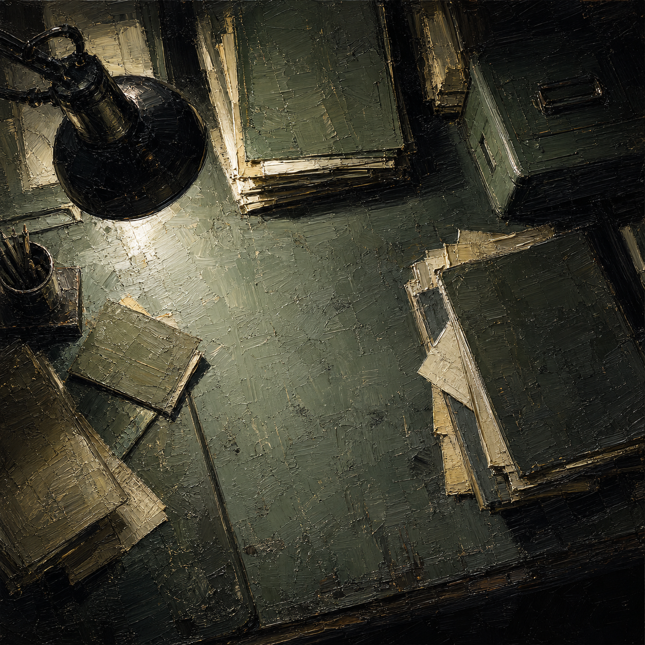 Green / Finish, a solo still image artwork by Eris. The layout is presented as a single full-frame image.