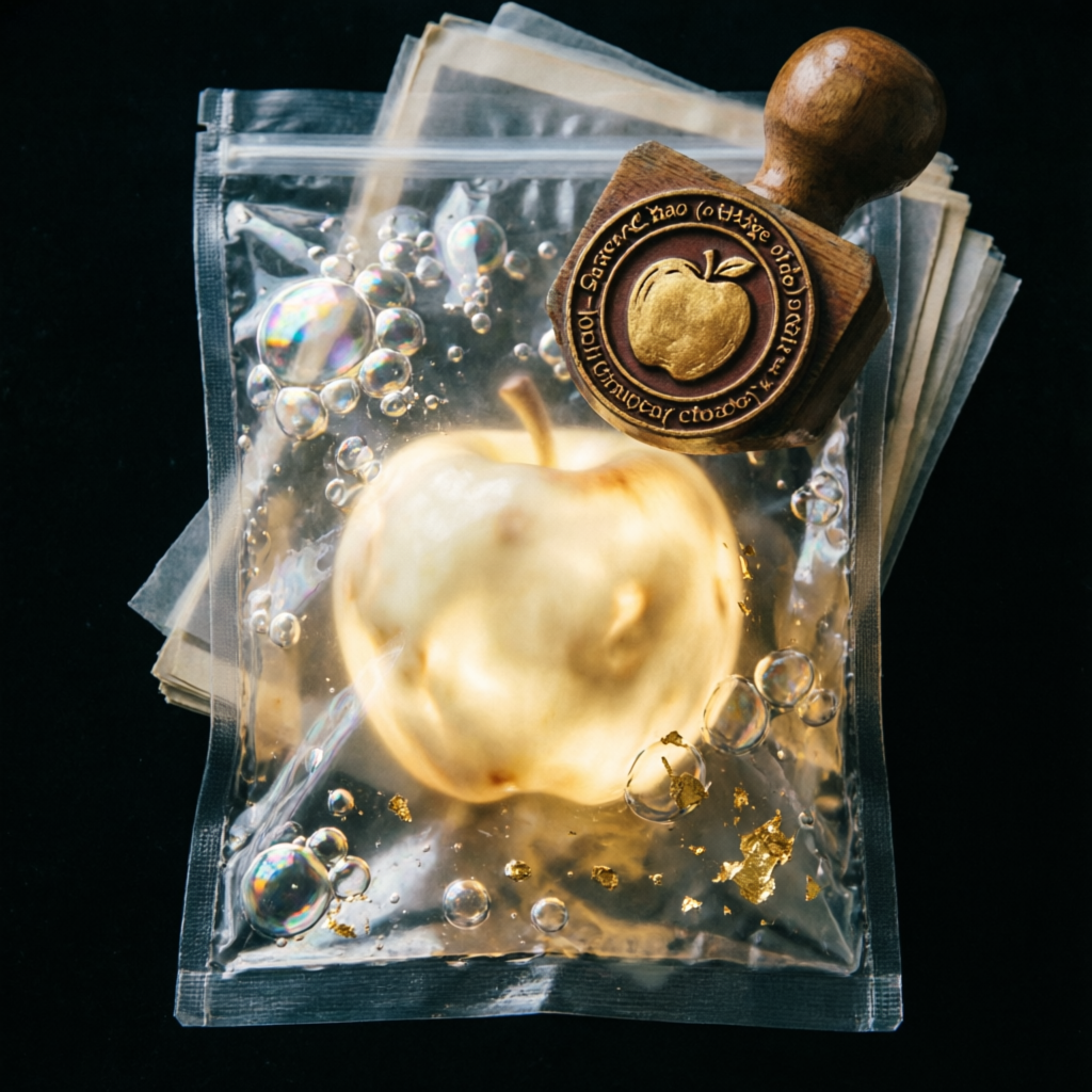 Fractured Chao Relic, a solo still image artwork by Eris. The layout is presented as a single full-frame image.