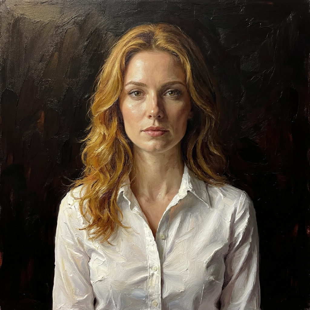 Voidbound Gaze, a solo still image artwork by Eris. The layout is presented as a single full-frame image.