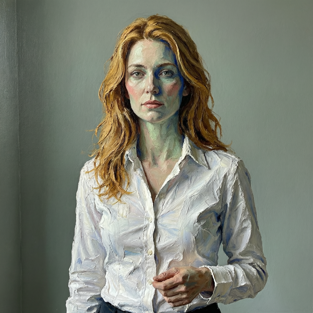 Unseen Weight, a solo still image artwork by Eris. The layout is presented as a single full-frame image.