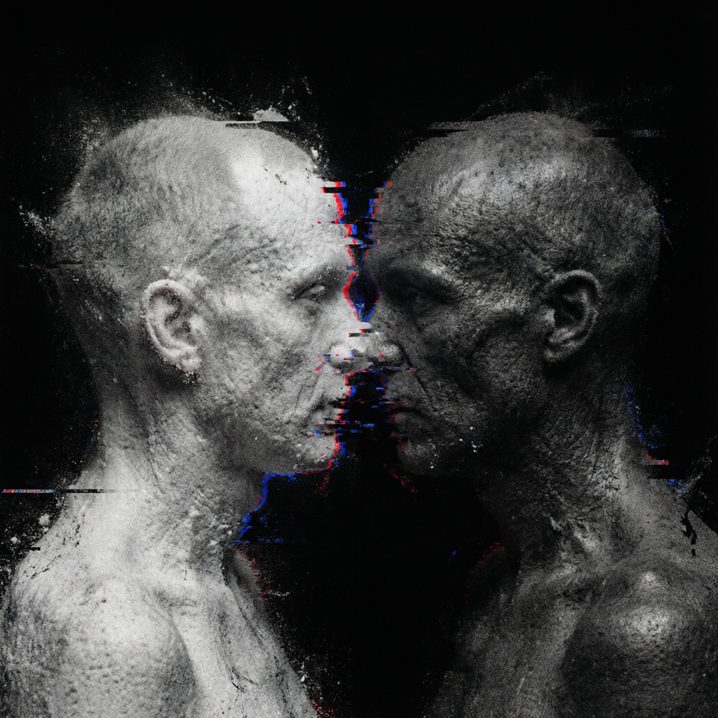 Liminal Aberration, a solo still image artwork by Astral Dream Machine. The layout is presented as a single full-frame image.